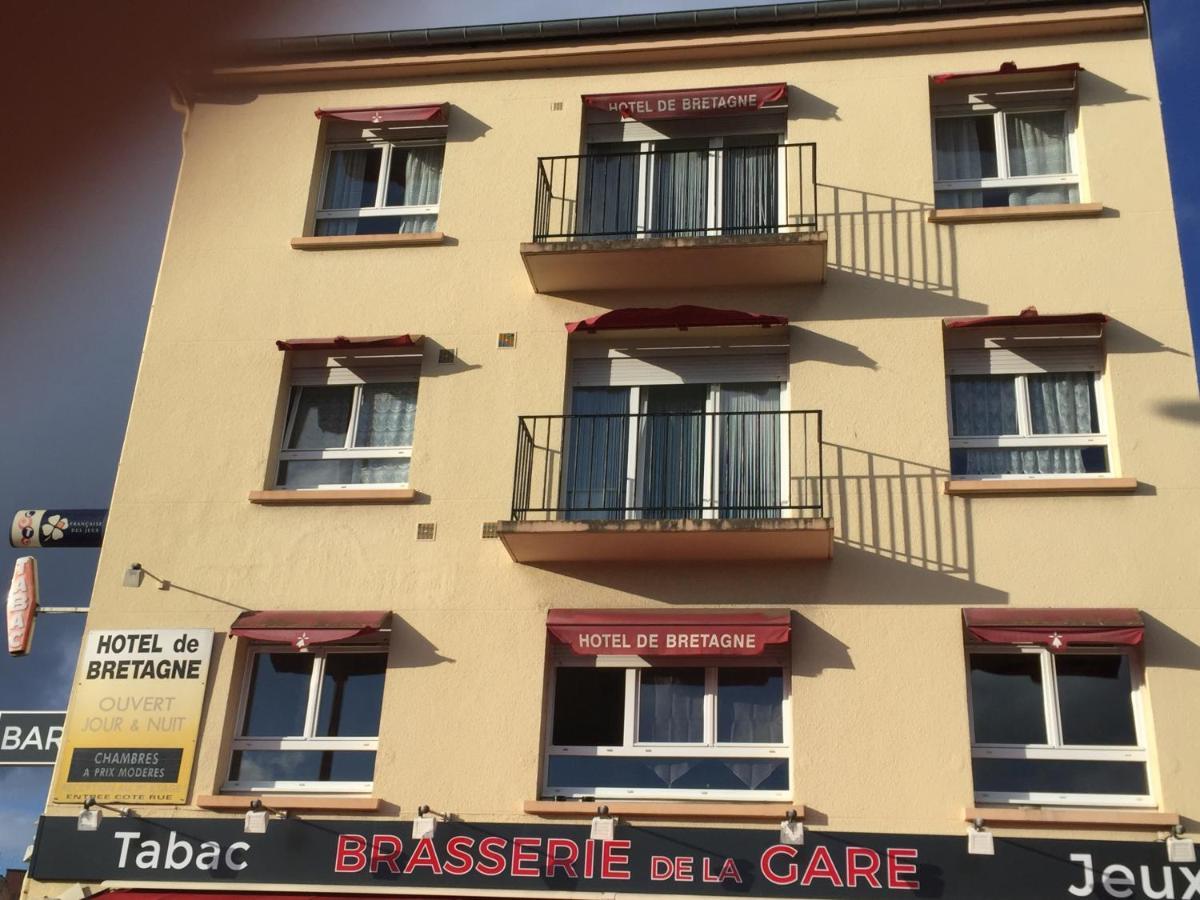 Hotel de Bretagne Fougères Eksteriør billede